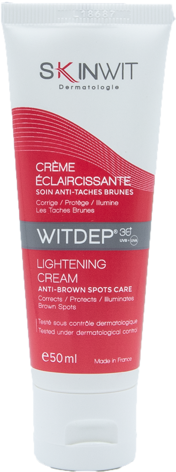 WITDEP CREME ECLAIRCISSANTE SPF